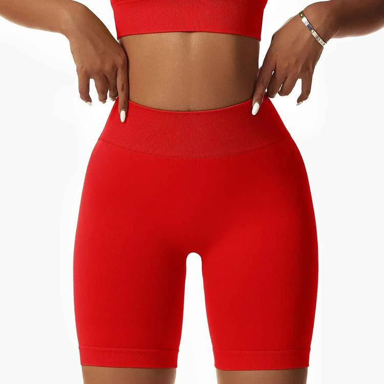 Leggings Yoga Set for Women - Seamless Bra Top and Scrunch Leggings Fitness Sport Suit - Allen-Fitness