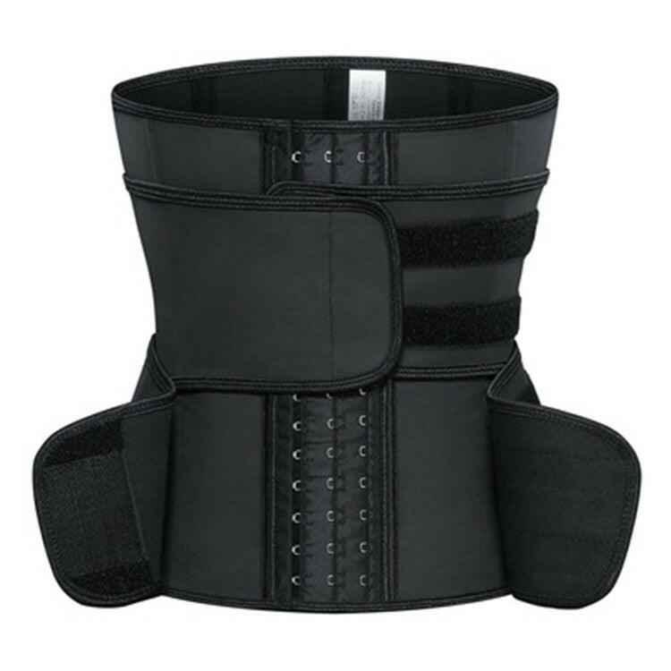 Plus Size Waist Trainer - 2024 New Custom Logo Double Compression Latex Corset - Allen-Fitness
