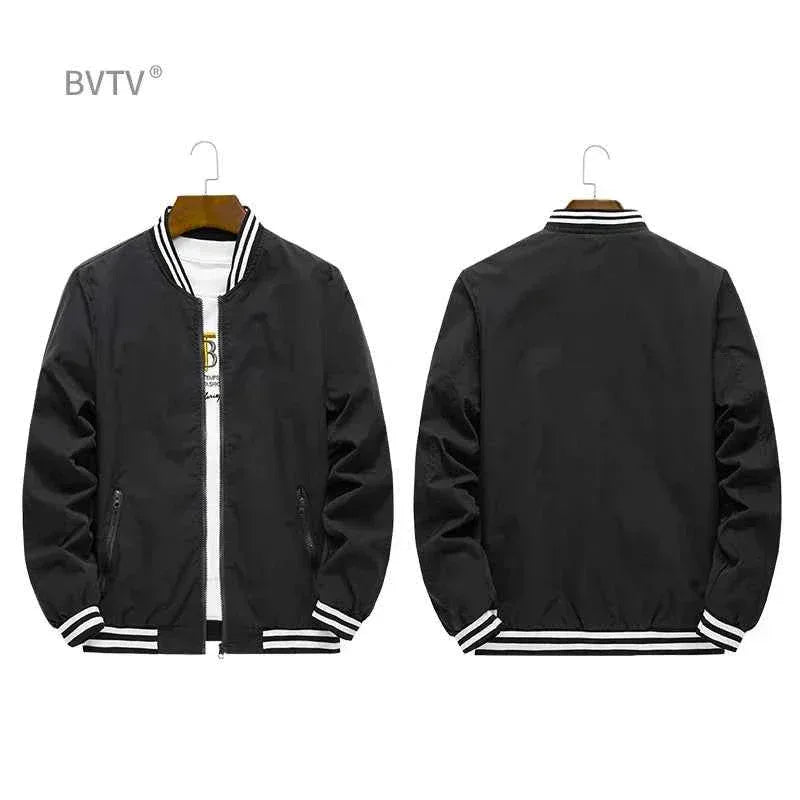 Baseball jacket quickdry custom windbreaker varsity jacket man waterproof plus size jackets - Allen-Fitness