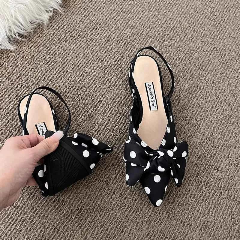 Comfortable Women's Flat Shoes with Elegant Toe Bow - Stylish & Versatile - Allen-Fitness